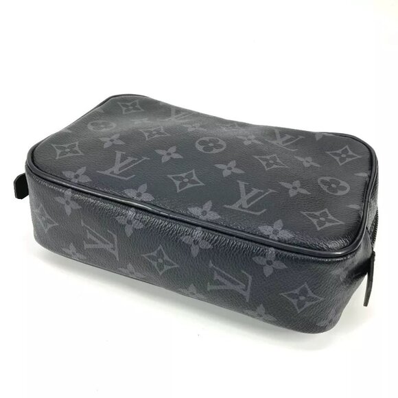 LOUIS VUITTON MonogramEclipse Trousse Toilette PM Clutch Multi-Pouch - Picture 6 of 14